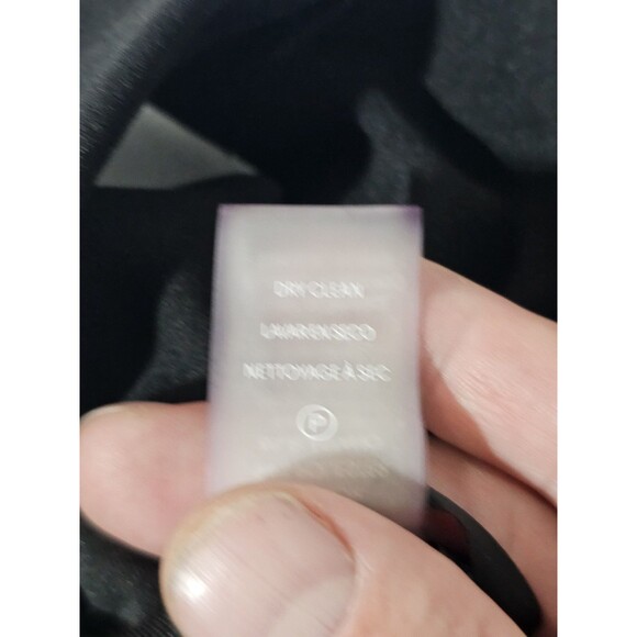 Calvin Klein Jumpsuit Black Sleeveless Wide Leg Size 10 Career Wear CD0C12P2 - Picture 7 of 11